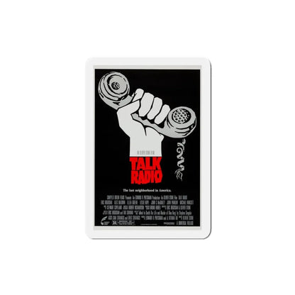 Talk Radio 1988 Movie Poster Refrigerator Magnet 3 Inch - The Sticker Space