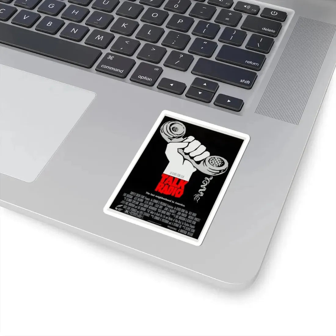 Talk Radio 1988 Movie Poster - STICKER Vinyl Kiss-Cut Decal - The Sticker Space