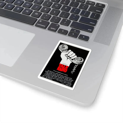 Talk Radio 1988 Movie Poster - STICKER Vinyl Kiss-Cut Decal - The Sticker Space