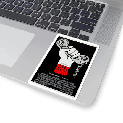 Talk Radio 1988 Movie Poster - STICKER Vinyl Kiss-Cut Decal - The Sticker Space