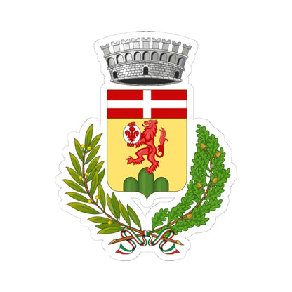 Talla-Stemma (Italy) (Coat of Arms) STICKER Vinyl Kiss-Cut Decal 4 Inch White - The Sticker Space