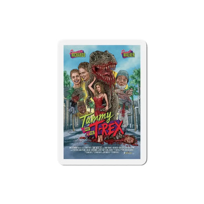 Tammy and the T Rex 1994 Movie Poster Refrigerator Magnet 4 Inch - The Sticker Space