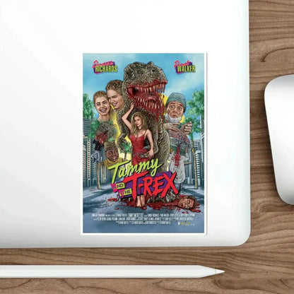 Tammy and the T Rex 1994 Movie Poster STICKER Vinyl Die-Cut Decal - The Sticker Space