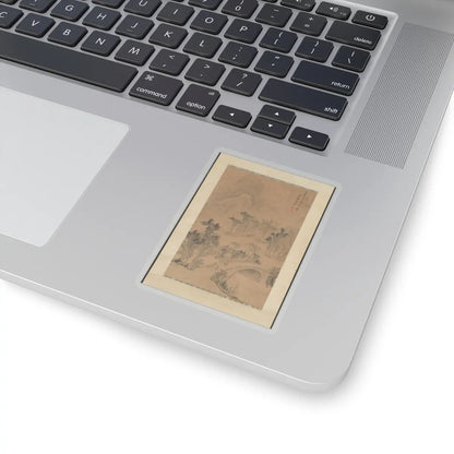 Tang Dai - Landscape after Zhang Sengyu - dated 1779 v1 - STICKER Vinyl Kiss-Cut Decal