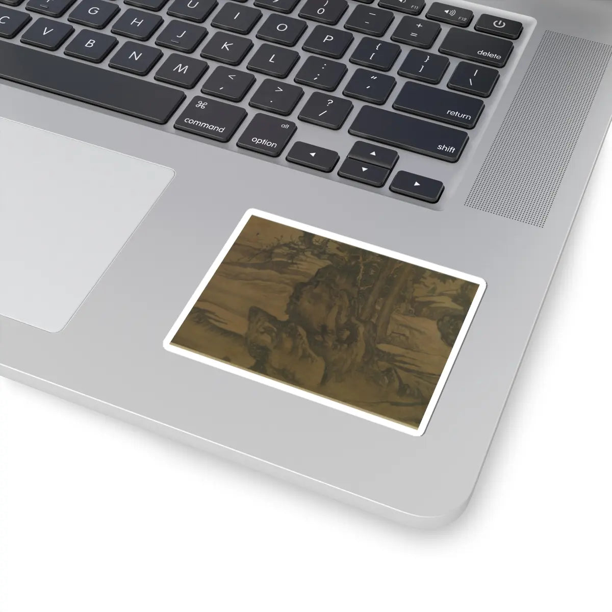 Tang Di - Landscape after a poem by Wang Wei - 1323 v4 - STICKER Vinyl Kiss-Cut Decal