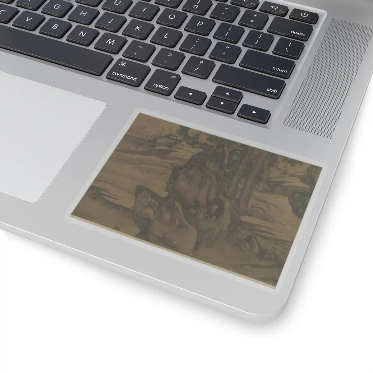 Tang Di - Landscape after a poem by Wang Wei - 1323 v4 - STICKER Vinyl Kiss-Cut Decal