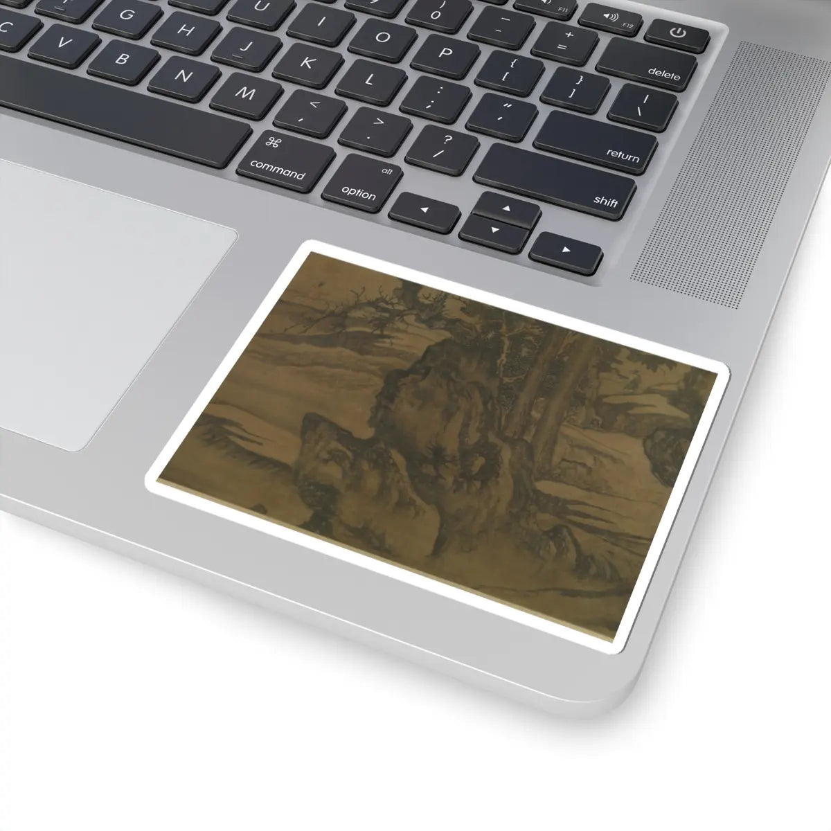 Tang Di - Landscape after a poem by Wang Wei - 1323 v4 - STICKER Vinyl Kiss-Cut Decal