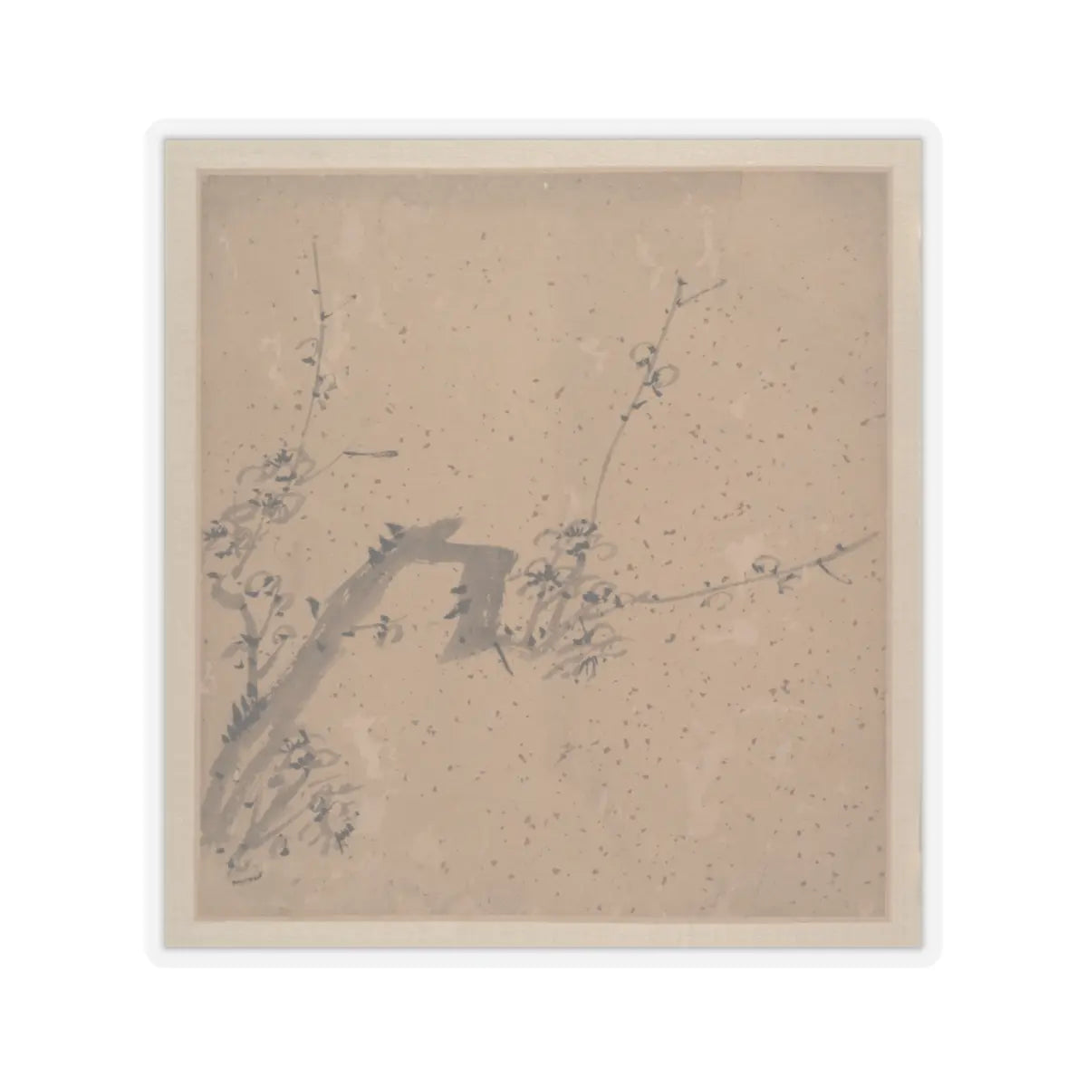 Tang Yifen - Blossoming Plum - Dated 1840 v2 - STICKER Vinyl Kiss-Cut Decal