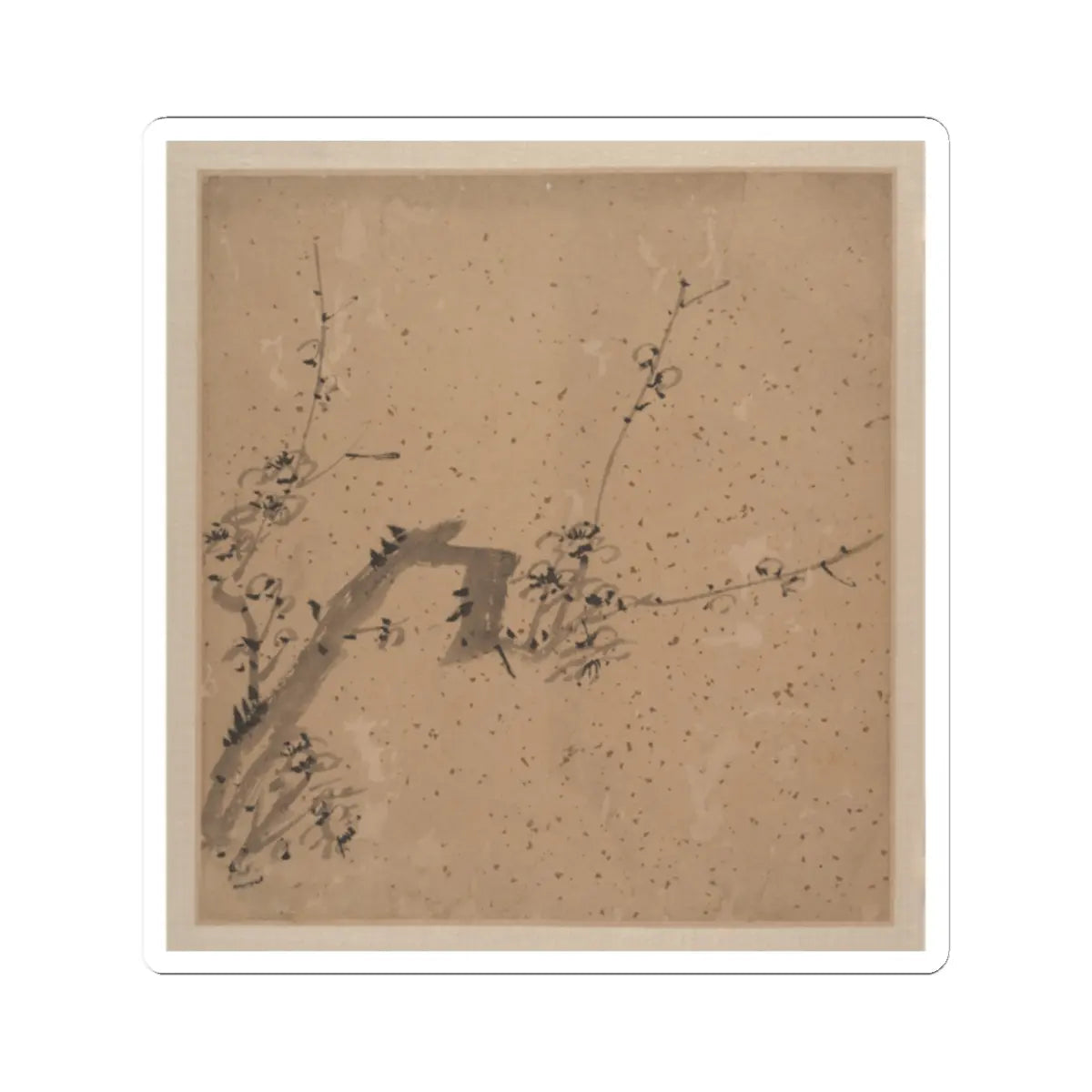 Tang Yifen - Blossoming Plum - Dated 1840 v2 - STICKER Vinyl Kiss-Cut Decal