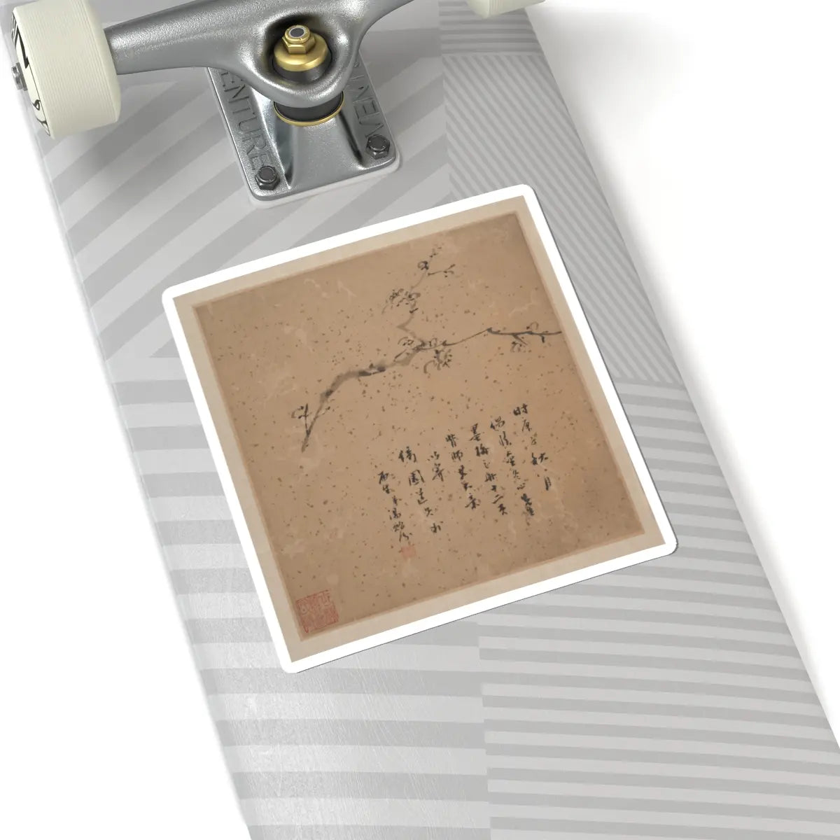 Tang Yifen - Blossoming Plum - Dated 1840 v4 - STICKER Vinyl Kiss-Cut Decal