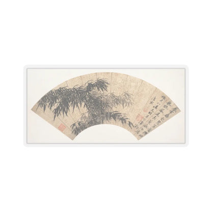 Tang Yin - Bamboo in a spring thunderstorm - 17th century - STICKER Vinyl Kiss-Cut Decal