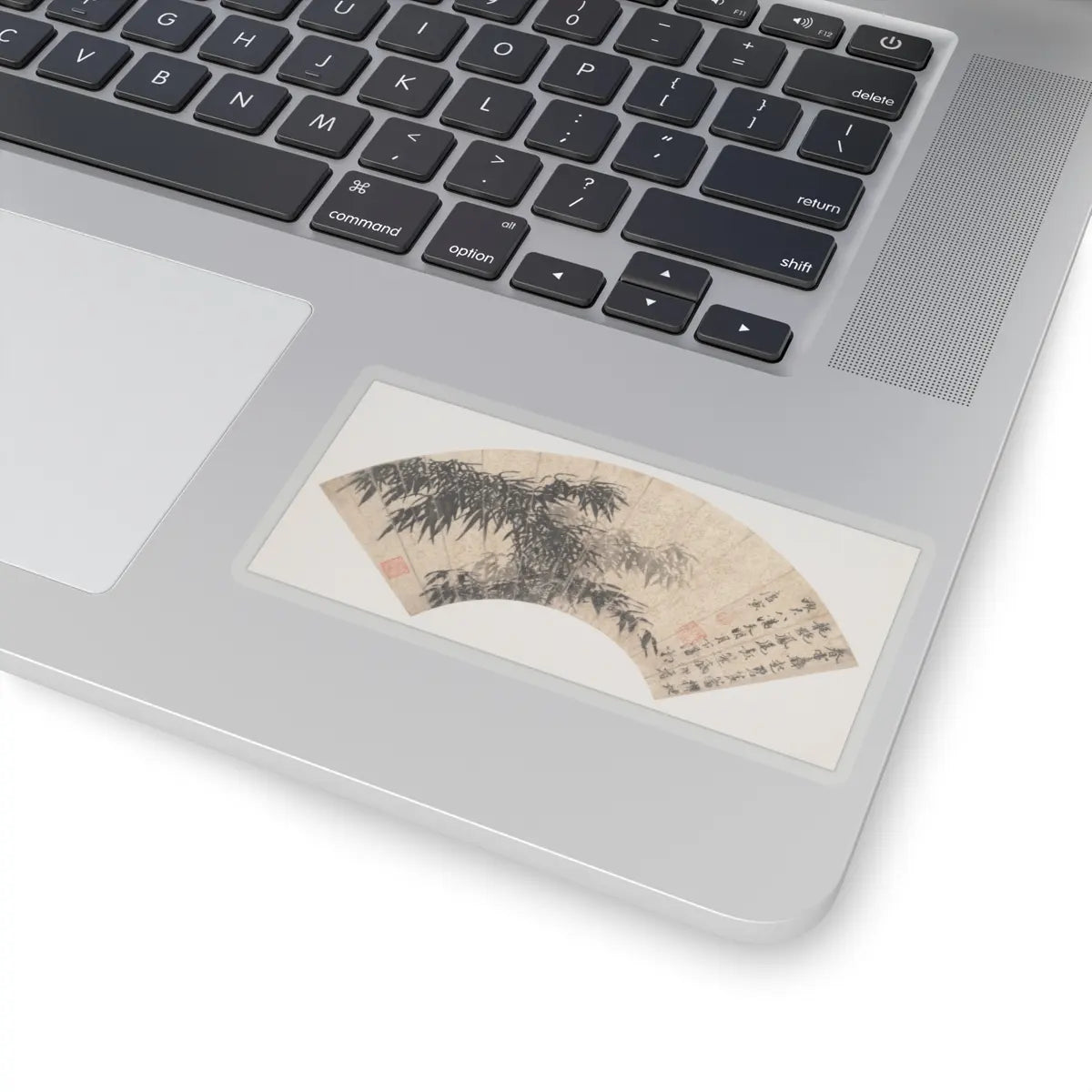 Tang Yin - Bamboo in a spring thunderstorm - 17th century - STICKER Vinyl Kiss-Cut Decal