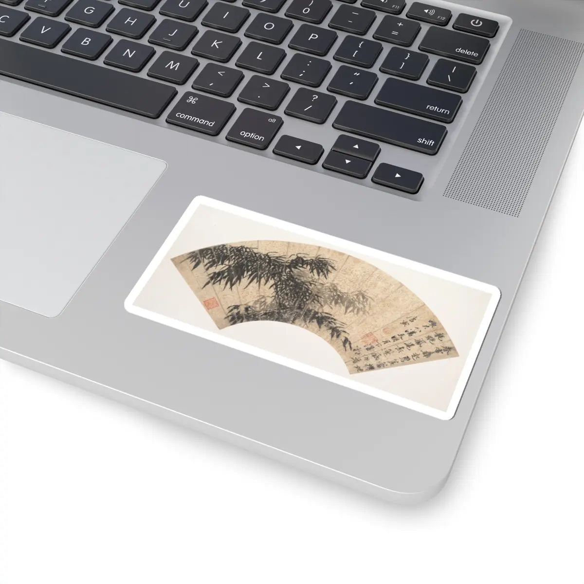 Tang Yin - Bamboo in a spring thunderstorm - 17th century - STICKER Vinyl Kiss-Cut Decal