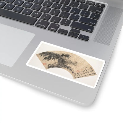 Tang Yin - Bamboo in a spring thunderstorm - 17th century - STICKER Vinyl Kiss-Cut Decal