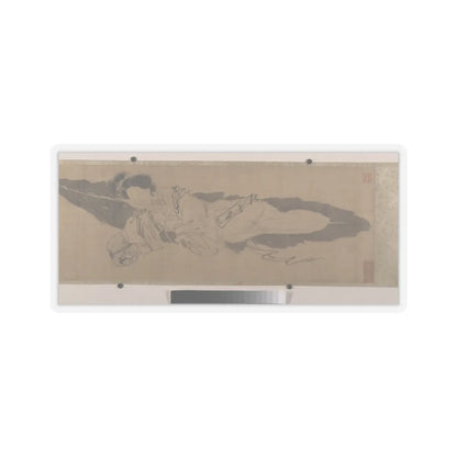 Tang Yin - Beauty Sleeping on a Banana Leaf - unknown v1 - STICKER Vinyl Kiss-Cut Decal