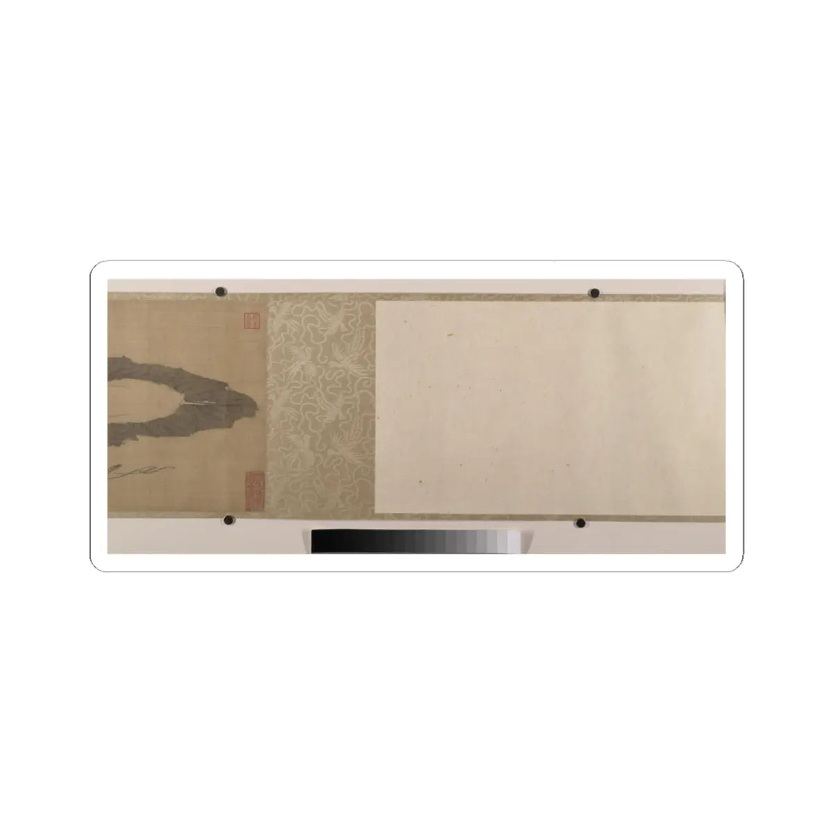 Tang Yin - Beauty Sleeping on a Banana Leaf - unknown v5 - STICKER Vinyl Kiss-Cut Decal