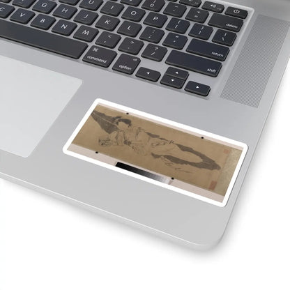 Tang Yin - Beauty Sleeping on a Banana Leaf - unknown v6 - STICKER Vinyl Kiss-Cut Decal
