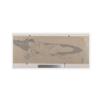 Tang Yin - Beauty Sleeping on a Banana Leaf - unknown v6 - STICKER Vinyl Kiss-Cut Decal