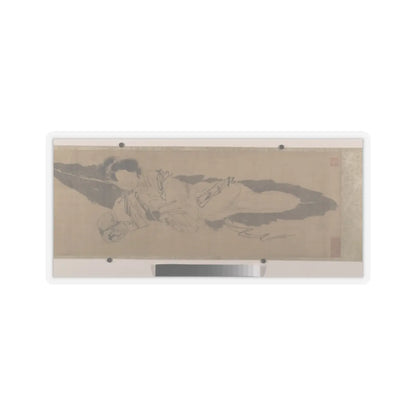 Tang Yin - Beauty Sleeping on a Banana Leaf - unknown v6 - STICKER Vinyl Kiss-Cut Decal