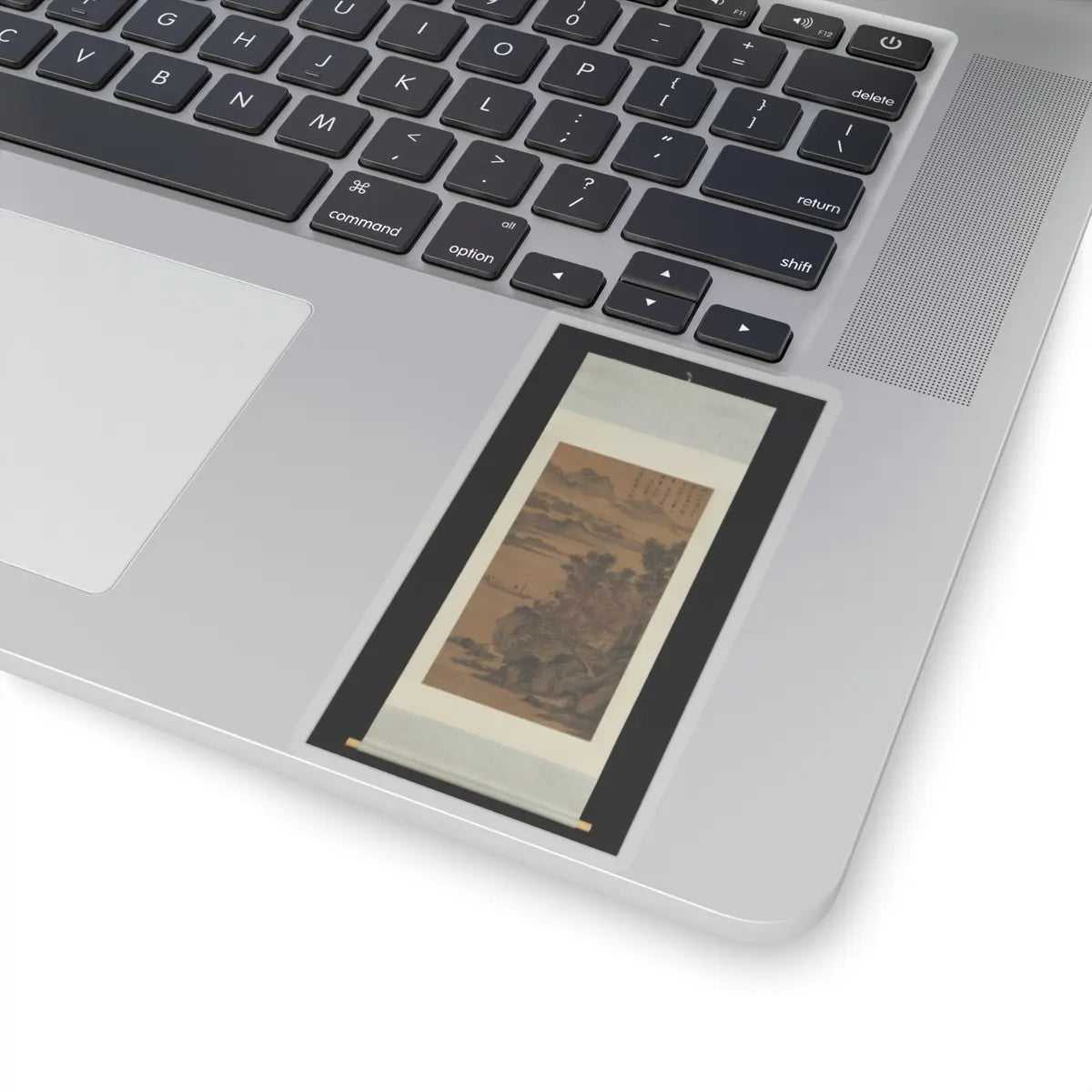 Tang Yin - Landscape for Zhao Yipeng - late 15th–early 16th century v2 - STICKER Vinyl Kiss-Cut Decal