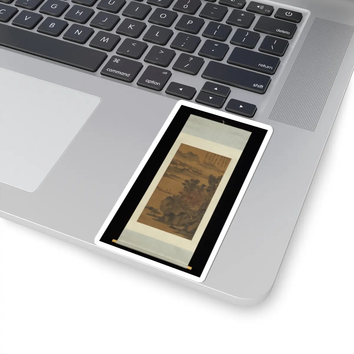 Tang Yin - Landscape for Zhao Yipeng - late 15th–early 16th century v2 - STICKER Vinyl Kiss-Cut Decal