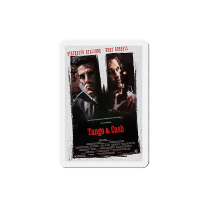 Tango & Cash 1989 Movie Poster Refrigerator Magnet 3 Inch - The Sticker Space