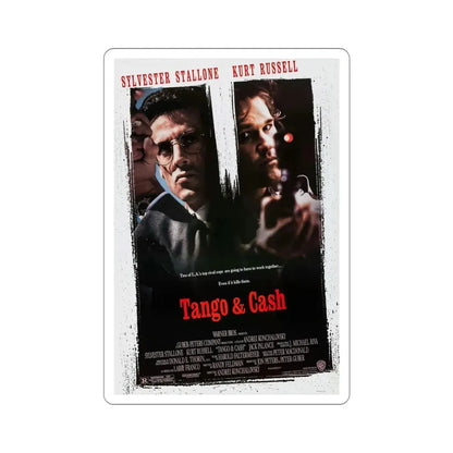 Tango & Cash 1989 Movie Poster STICKER Vinyl Die-Cut Decal 4 Inch - The Sticker Space