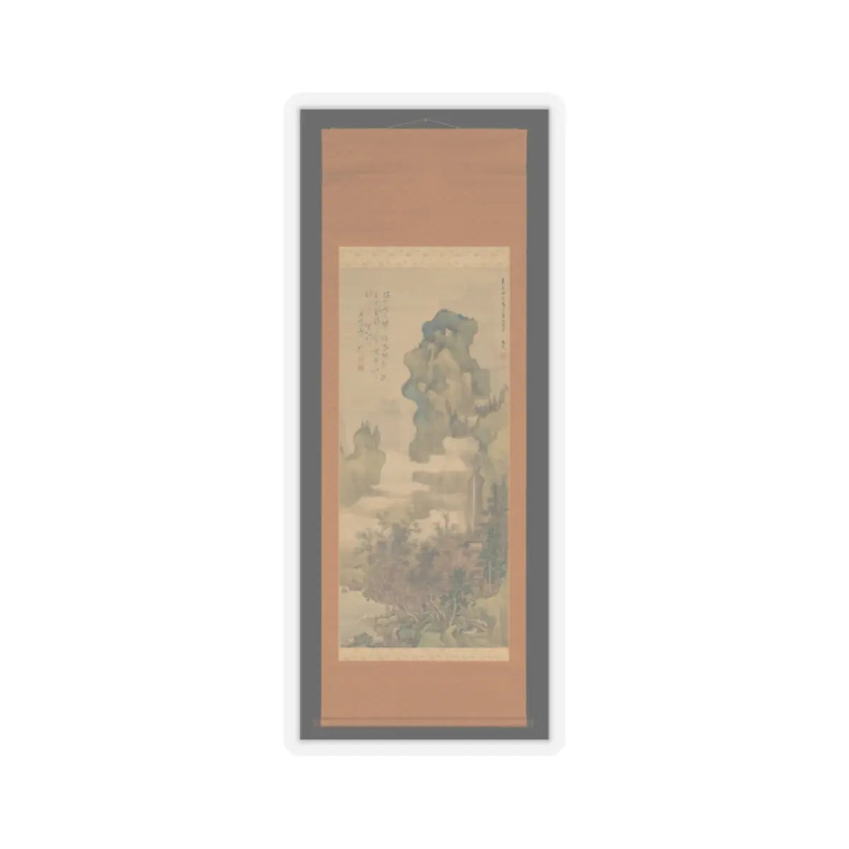 Tani Bunchō - Quiet Residence in an Autumn Valley - 1821 v2 - STICKER Vinyl Kiss-Cut Decal