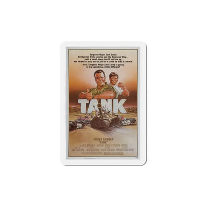 Tank 1984 Movie Poster Refrigerator Magnet 4 Inch - The Sticker Space
