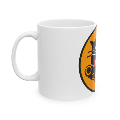 Tank Destroyer Forces (U.S. Army) White Coffee Mug-The Sticker Space