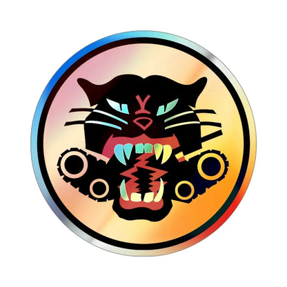 Tank Destroyer Forces (U.S. Army) Holographic STICKER Die-Cut Vinyl Decal 6 Inch Holographic - The Sticker Space