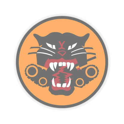 Tank Destroyer Forces (U.S. Army) STICKER Vinyl Kiss-Cut Decal 6 Inch Transparent - The Sticker Space
