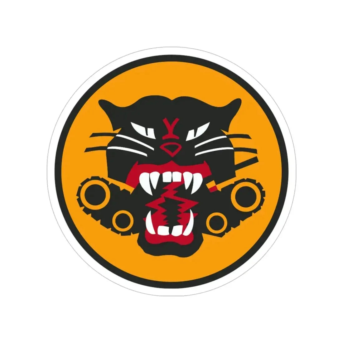 Tank Destroyer Forces (U.S. Army) Transparent STICKER Die-Cut Vinyl Decal 6 Inch - The Sticker Space