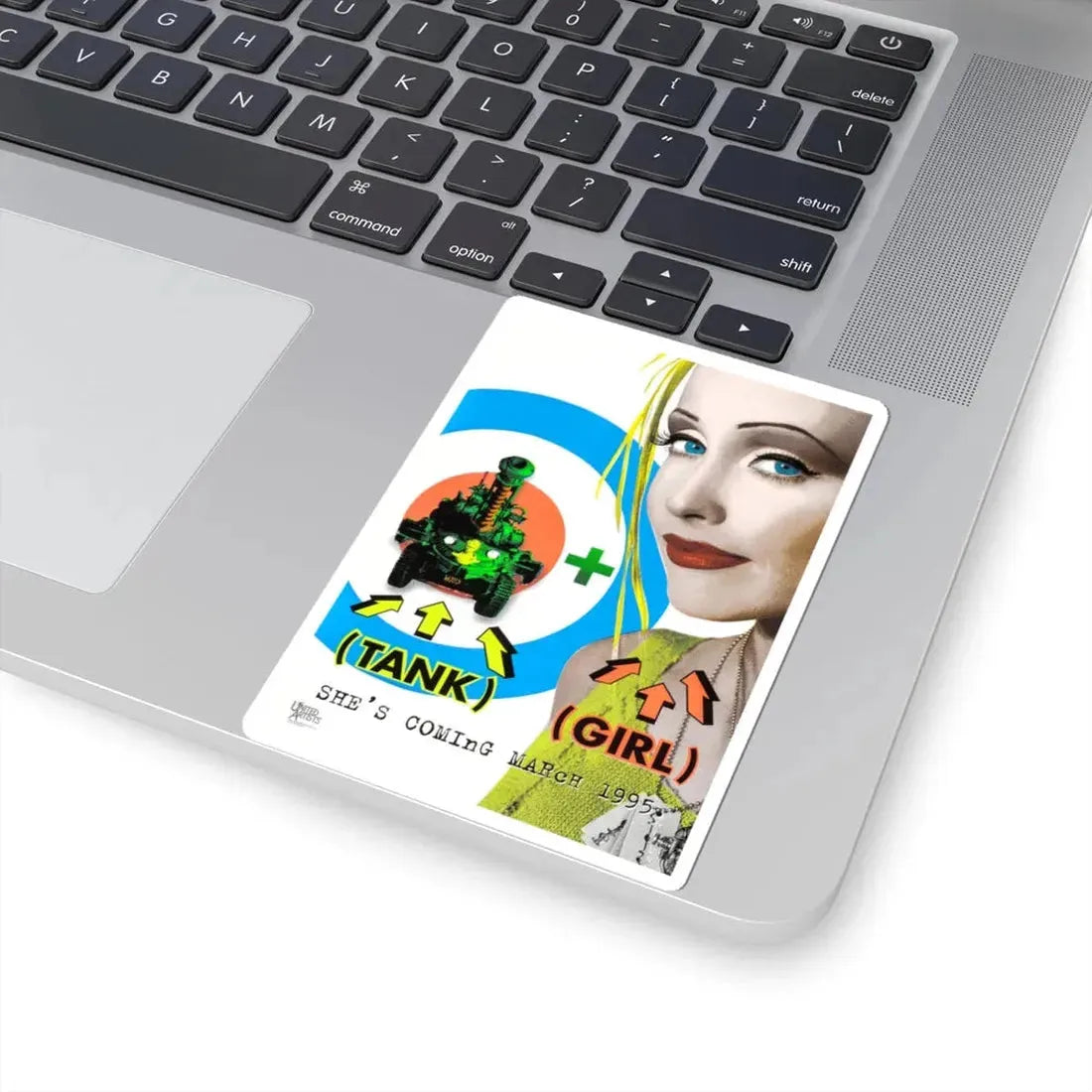 Tank Girl 1995 Movie Poster - STICKER Vinyl Kiss-Cut Decal - The Sticker Space