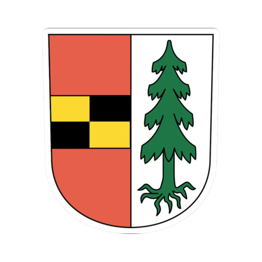 Tann coat of arms (Switzerland) (Coat of Arms) STICKER Vinyl Kiss-Cut Decal 2 Inch White - The Sticker Space