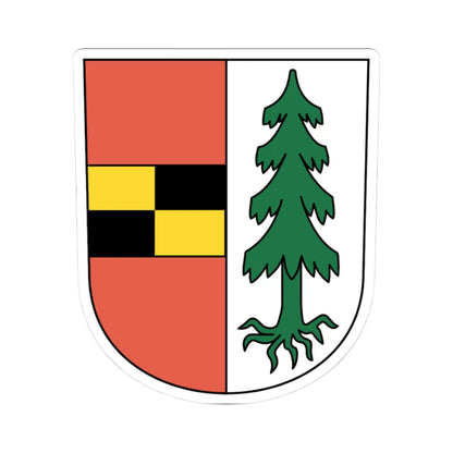 Tann coat of arms (Switzerland) (Coat of Arms) STICKER Vinyl Kiss-Cut Decal 3 Inch White - The Sticker Space