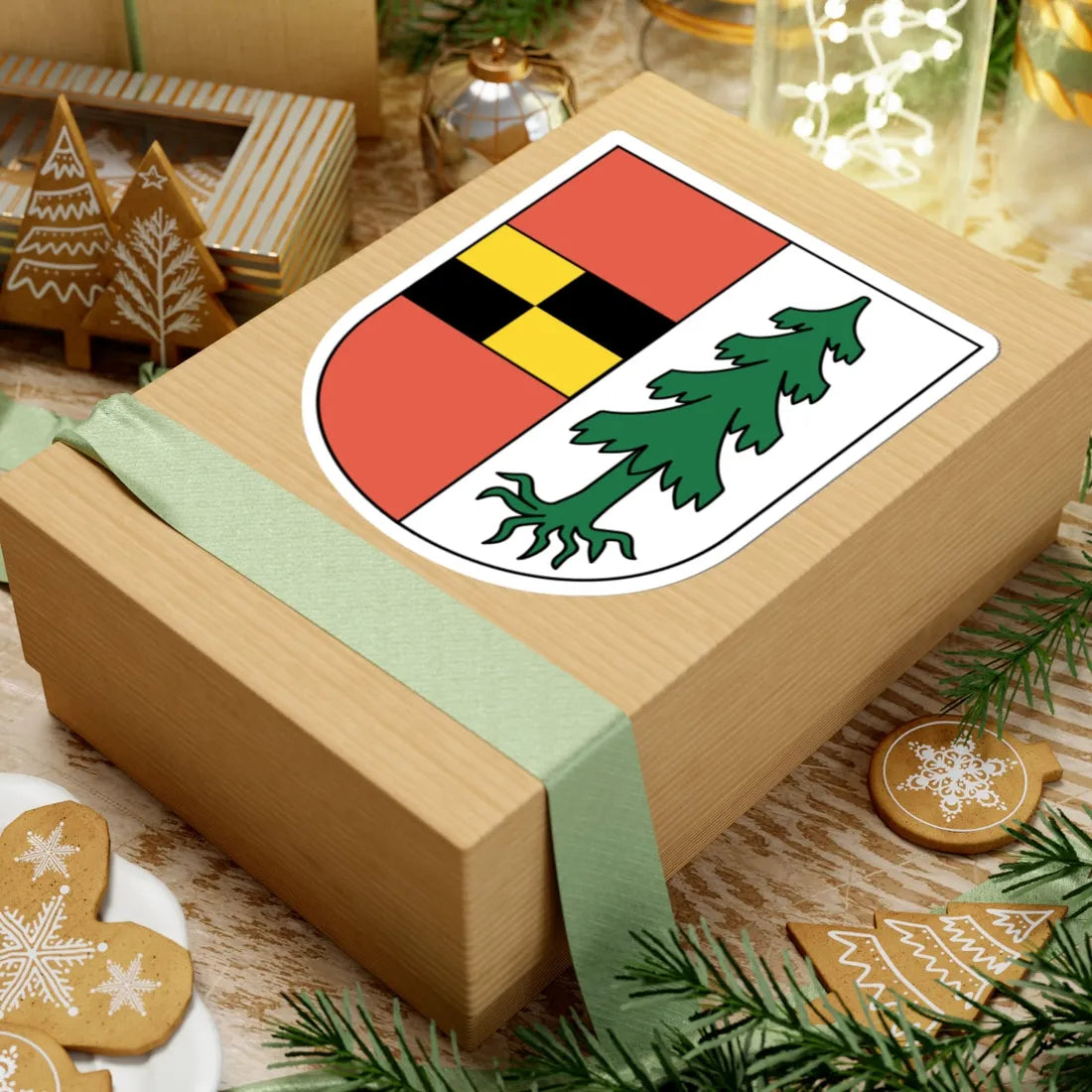 Tann coat of arms (Switzerland) (Coat of Arms) STICKER Vinyl Kiss-Cut Decal - The Sticker Space