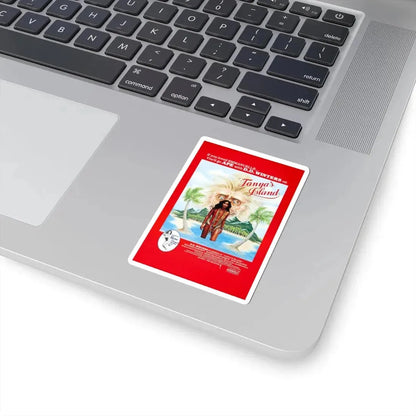 TANYA'S ISLAND 1980 Movie Poster - STICKER Vinyl Kiss-Cut Decal - The Sticker Space