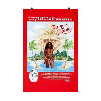TANYA'S ISLAND 1980 - Paper Movie Poster 16″ x 24″ Matte - The Sticker Space