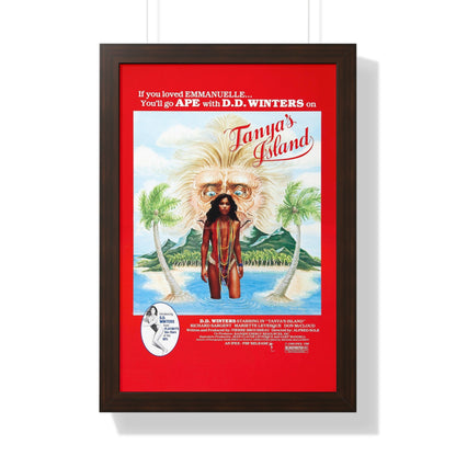 TANYA'S ISLAND 1980 - Framed Movie Poster-16″ x 24″-The Sticker Space