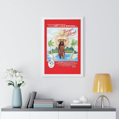 TANYA'S ISLAND 1980 - Framed Movie Poster-The Sticker Space