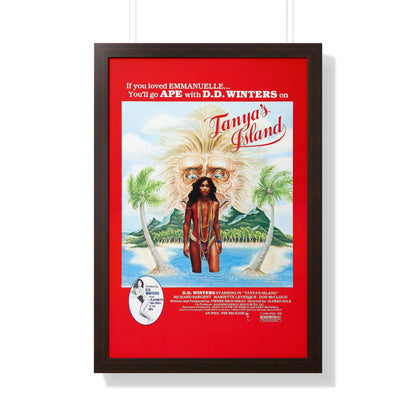 TANYA'S ISLAND 1980 - Framed Movie Poster-20" x 30"-The Sticker Space