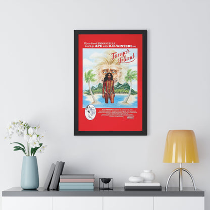 TANYA'S ISLAND 1980 - Framed Movie Poster-The Sticker Space