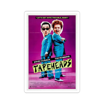 Tapeheads 1988 Movie Poster STICKER Vinyl Die-Cut Decal 2 Inch - The Sticker Space