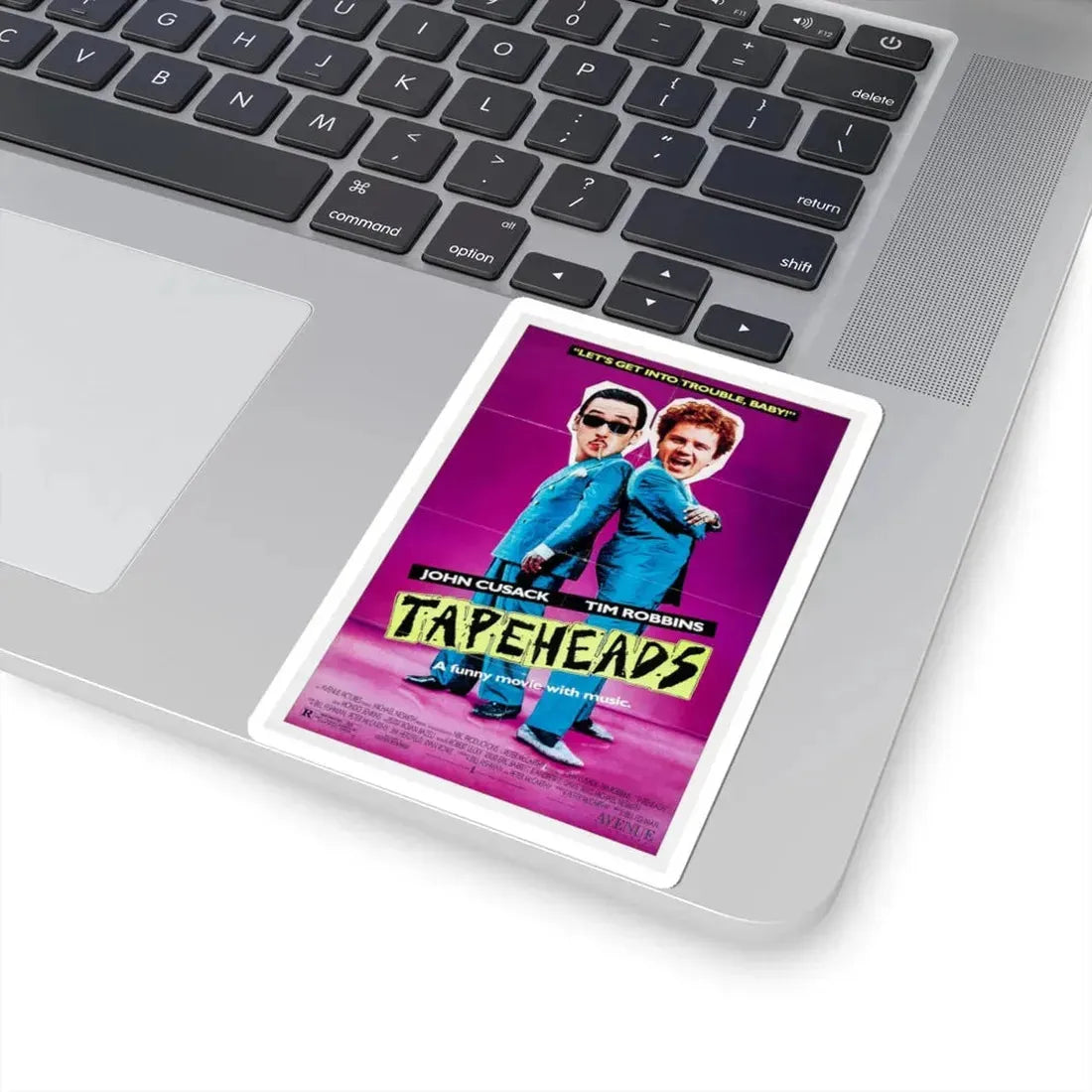 Tapeheads 1988 Movie Poster - STICKER Vinyl Kiss-Cut Decal - The Sticker Space