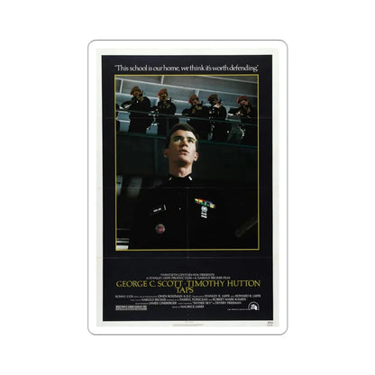 Taps 1981 Movie Poster STICKER Vinyl Die-Cut Decal 3 Inch - The Sticker Space