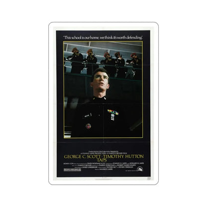 Taps 1981 Movie Poster STICKER Vinyl Die-Cut Decal 5 Inch - The Sticker Space