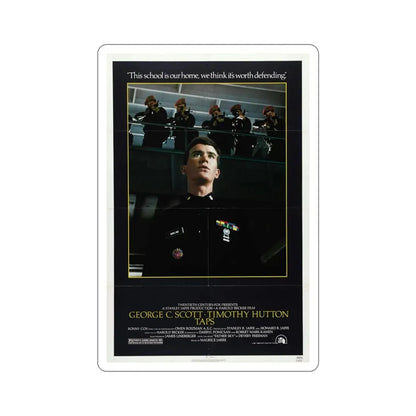 Taps 1981 Movie Poster STICKER Vinyl Die-Cut Decal 6 Inch - The Sticker Space