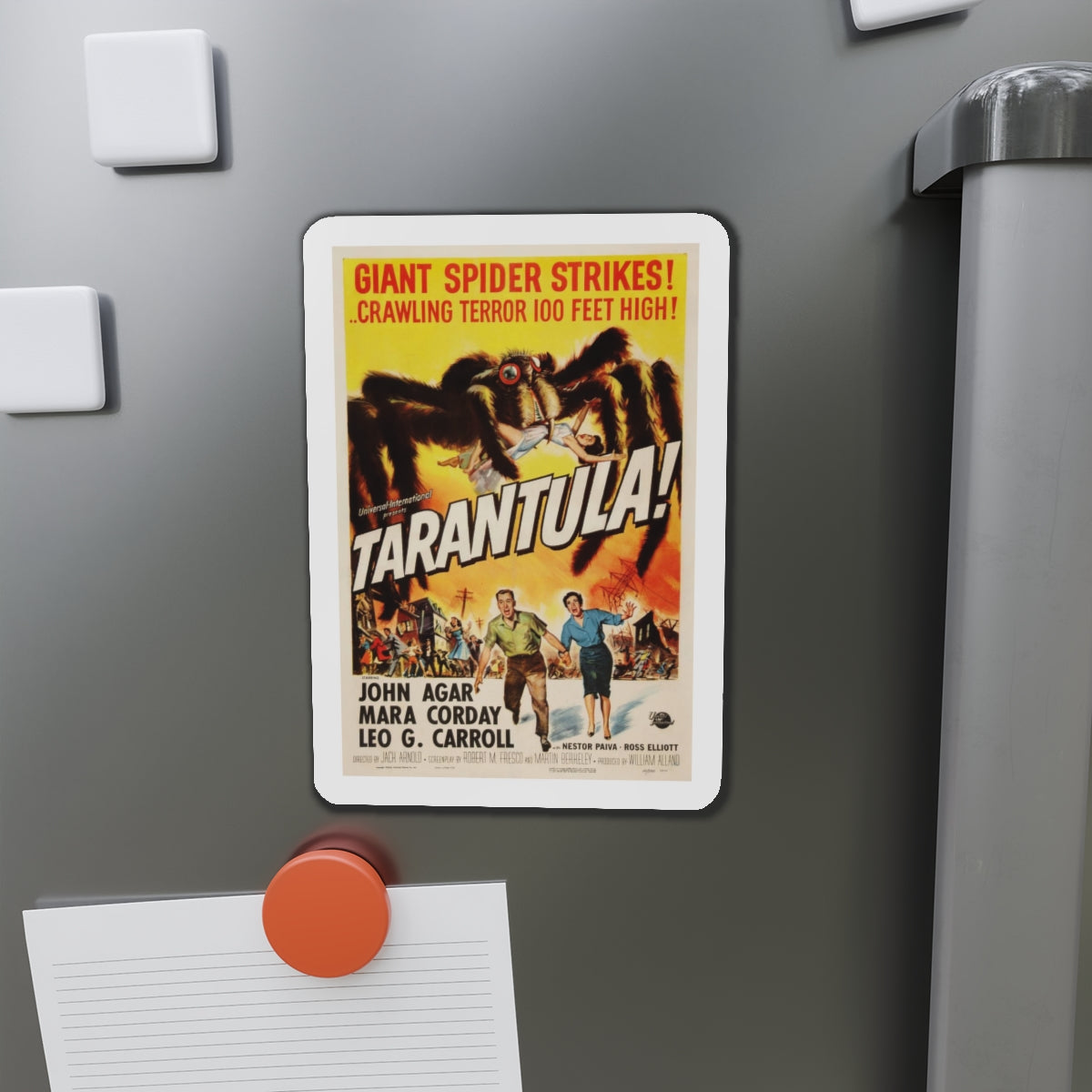 TARANTULA! 1955 Movie Poster - Refrigerator Magnet-The Sticker Space