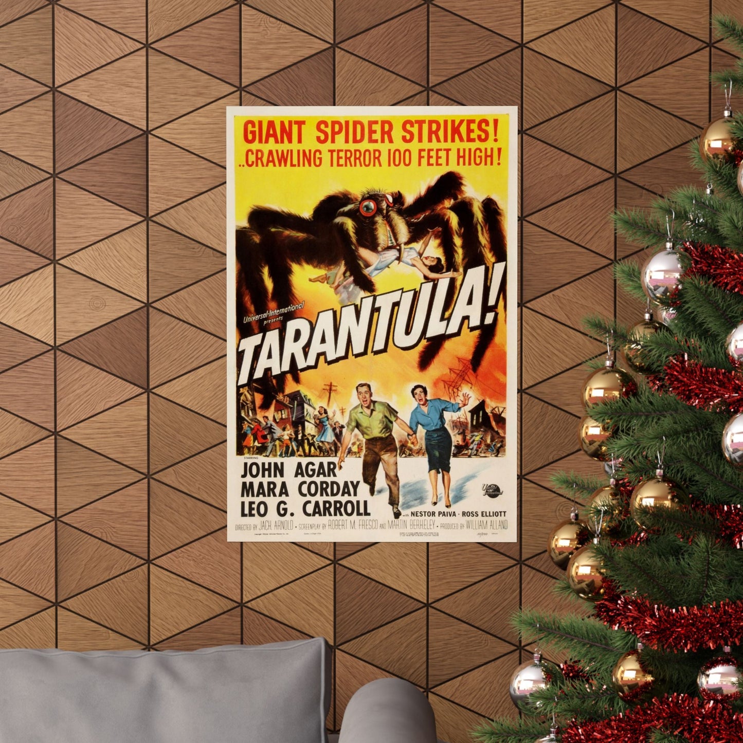 TARANTULA! 1955 - Paper Movie Poster-The Sticker Space